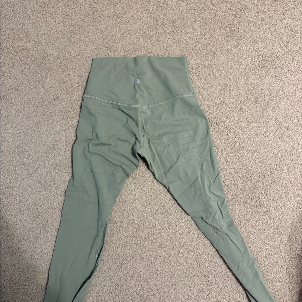 Lululemon Athletica Sage Green Align Leggings 24”
